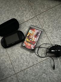 PSP + custodia + dragonball Z + caricabatterie