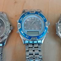 Stock n°3 orologi al quarzo Vintage