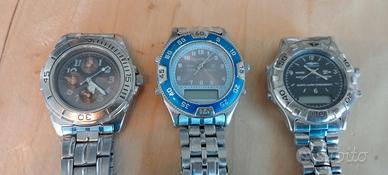 Stock n°3 orologi al quarzo Vintage