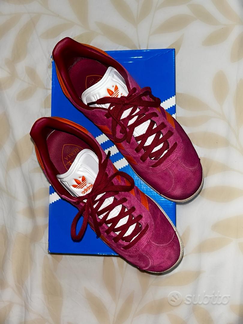 Scarpe Adidas Gazelle AS Roma Abbigliamento e Accessori In