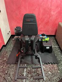 Macchina Abductor-Adducto per Gambe e Glutei