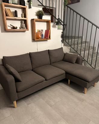 divano angolare 3/4 posti