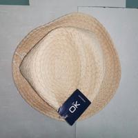 Cappello paglia con fiocco laterale -