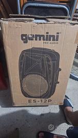 Cassa + mixer 2 canali