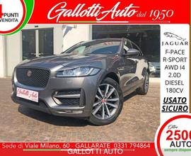 Jaguar F-Pace 2.0D 180CV AWD R-Sport-NESSUN O...