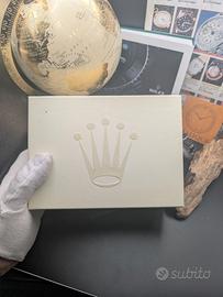 Scatola Rolex originale verde con controscatola –