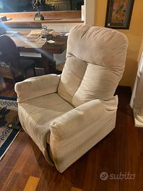 Poltrona relax ortopedica alzapersona 2 motori