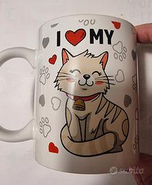 Tazza per amante dei gatti