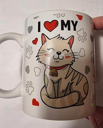 Tazza per amante dei gatti