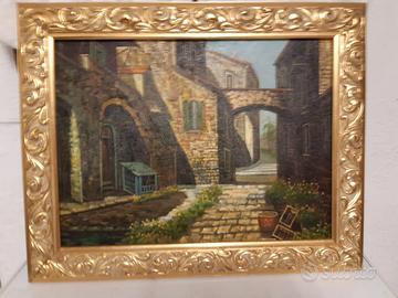 quadro olio su tela 