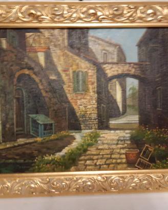 quadro olio su tela 