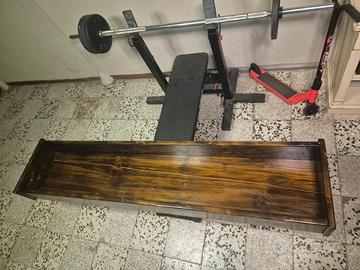 mensola legno massello 