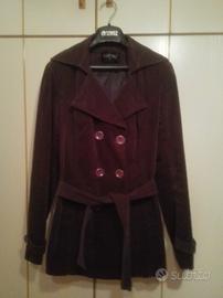 Giacca donna grigia in velluto tg L