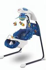 Sdraietta a dondolo Fisher Price movimento automat