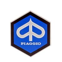 Scudetto esagonale Piaggio Ape P FL TM Vespa Sprin