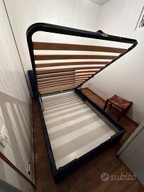 Letto una piazza e mezza con contenitore