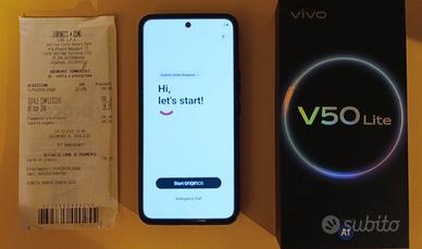 smartphone vivo v50 lite black