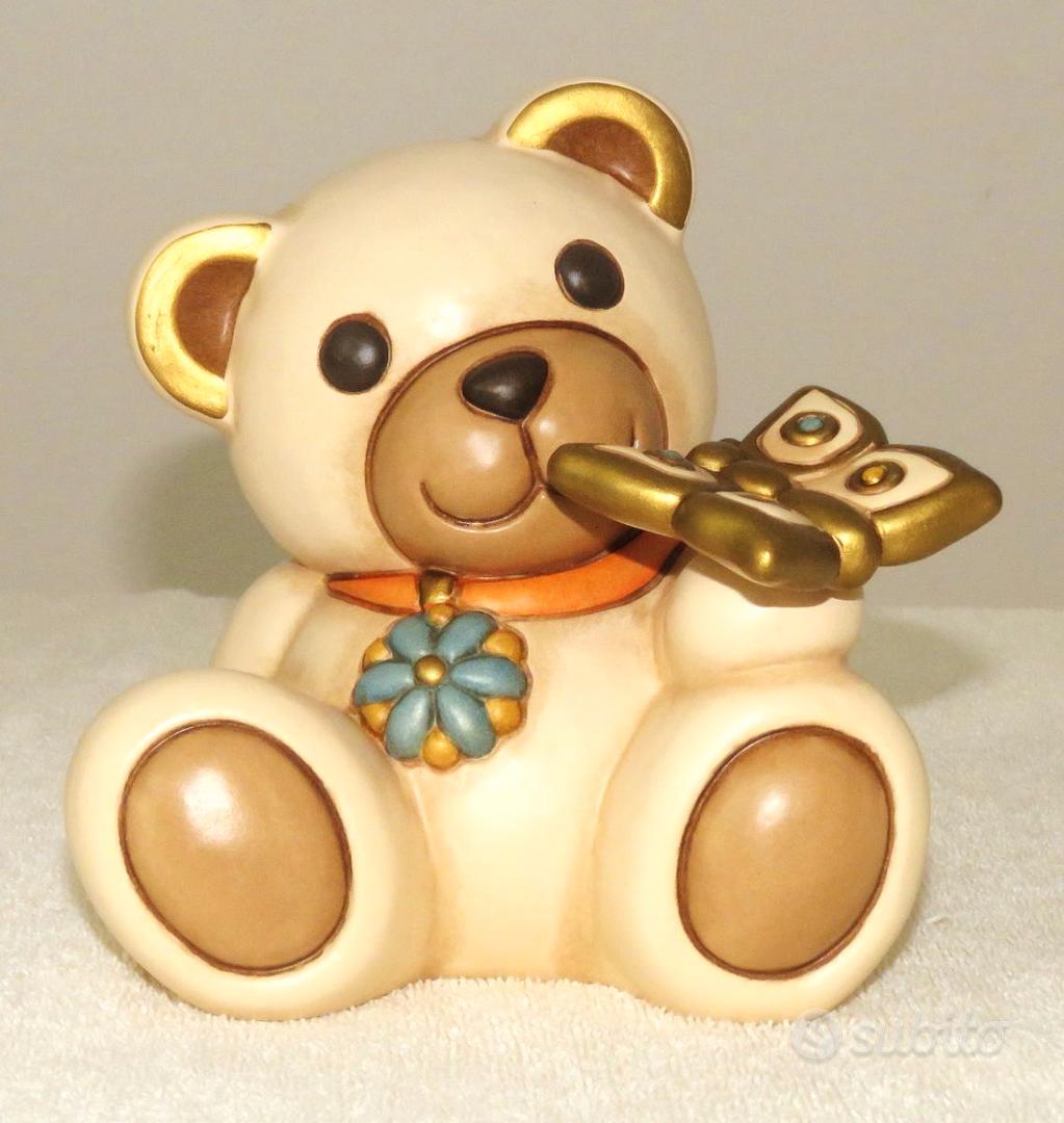 Orso Teddy Con Farfalla Thun 2018 Subito Arte Regali E Ricordi