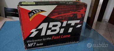 Scatola per mobo vintage ABIT NF7 series collezion