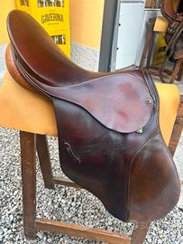 Sella stubben marrone