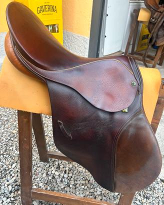 Sella stubben marrone