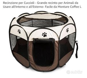 Recinto per cuccioli pieghevole