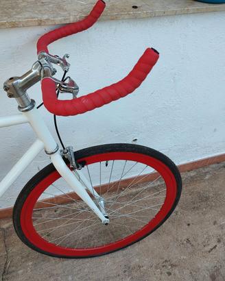 Bicicletta city single speed scatto fisso