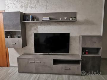 parete tv attrezzata 