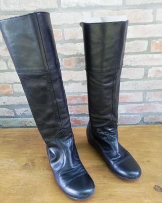 Stivali donna in vera pelle