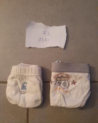 Slip per bambino da 5 a 8 anni