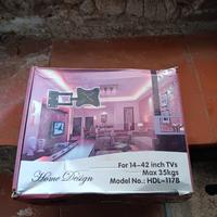 STAFFA  BRACCIO A MURO PER TV  NUOVA