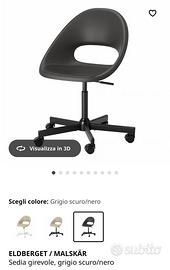 Sedia girevole Ikea