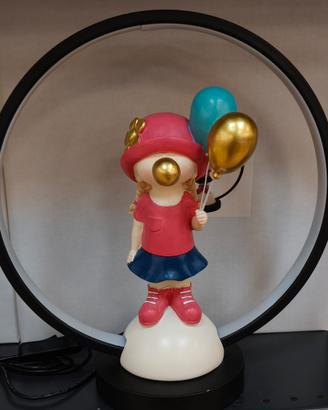 Lampada Led Bambina con palloncini