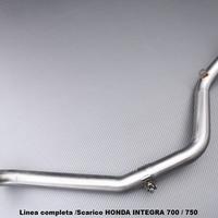 Linea completa /Scarico HONDA INTEGRA 700 / 750