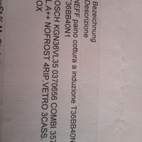 lavasciuga e piano cottura induzione