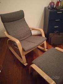 poltrona e poggiapiede