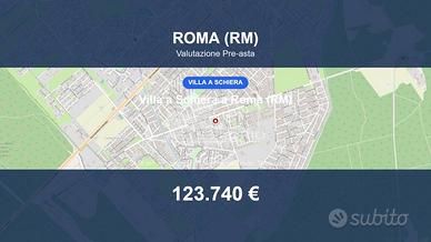 Immobile in asta di 118 m² con box auto a Roma