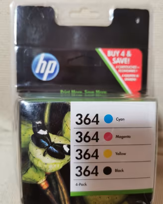 Cartucce nuove HP 364 
