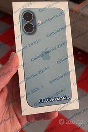 Apple iPhone 16 da 128GB Verde Acqua Sigillato New