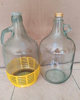 Damigiane vuote 5 litri 