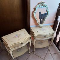 Comodini e specchi barocco veneziano