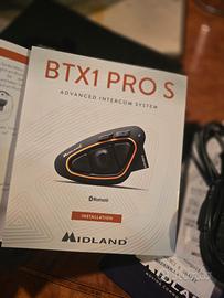 interfono Bluetooth midland btx1pro s   NUOV