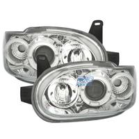 FARI PER FORD ESCORT 95-00 ANGEL EYES FONDO CROMAT