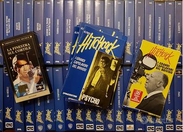 Racc.ta 42 VHS Sigillate con fascicoli-A.Hitchcock