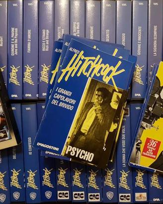 Racc.ta 42 VHS Sigillate con fascicoli-A.Hitchcock
