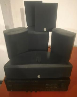 Sistema home theatre 5.1 Yamaha