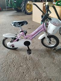 bicicletta da bambina  3 - 6 anni 