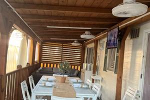 Casa mobile in campeggio città di massa