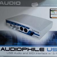M-Audio Audiophile USB, Interfaccia per registrazi