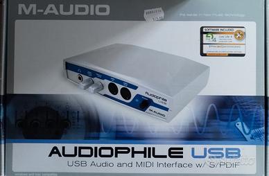 M-Audio Audiophile USB, Interfaccia per registrazi